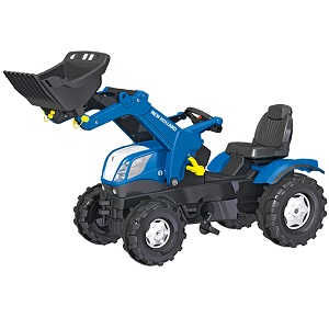 Rolly Toys 611256 Rolly Toys New Holland T7 Farmtrac tractor met voorlader