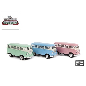 KG520059 Kinsmart 520059 Volkswagen classical bus 1962 pastelkleur