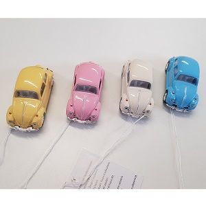 KG520062 Kinsmart 520062 Volkswagen Classical Beetle 1967 pastelkleur, metaal met pull-back motor 1:64