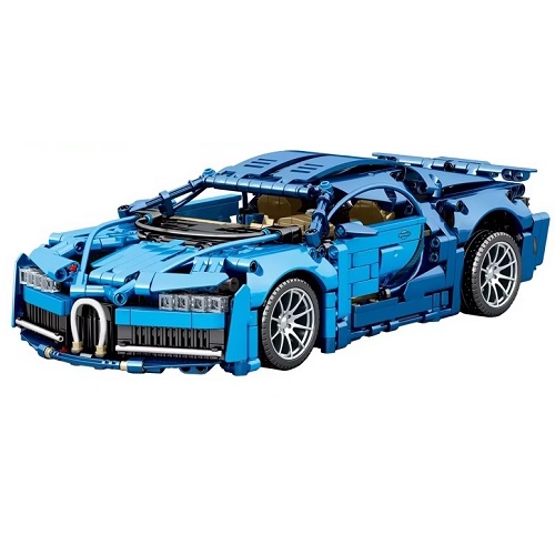 LG67530 compatible met LEGO Bugatti Chiron sportwagen, 1388 blokjes, ca 33 x 16,7 x 10 cm