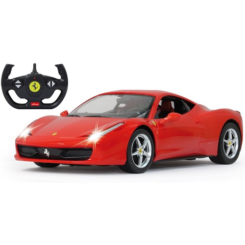 RC404305 Afstandsbestuurbare Ferrari 458 Italia 1:14 rood, inclusief 2,4 GHz afstandsbediening