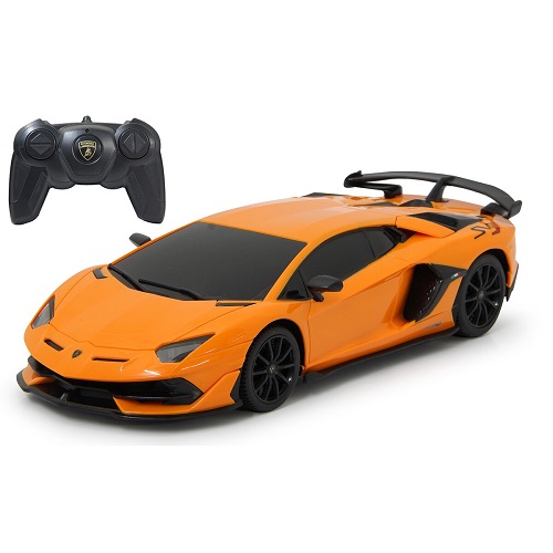 RC405186 Afstandsbestuurbare Lamborghini Aventador SVJ 1:24 oranje, inclusief 2,4GHz afstandsbediening